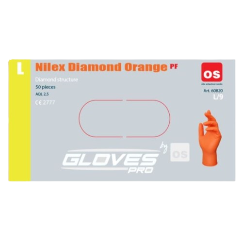 NILEX DIAMOND ORANGE NITRIL PF